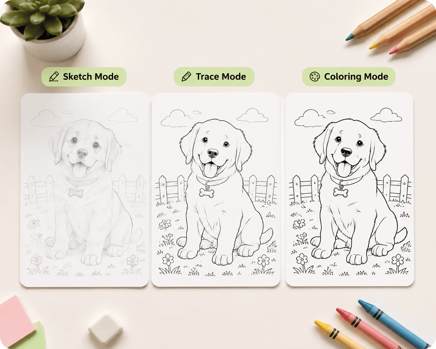 Choose your perfect coloring style